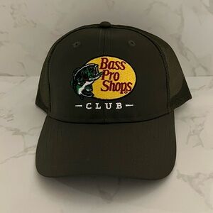 BRAND NEW! Bass Pro Shops Olive Green Club Hat